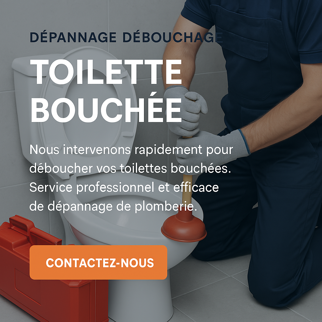 urgence toilette bouchée